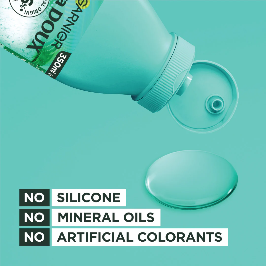 Garnier Ultra Doux Vegan Hair Food Aloe Vera & Coconut Shampoo - Image 6