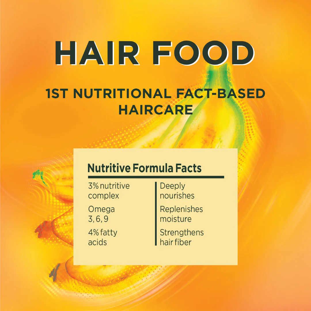 Garnier Ultra Doux Vegan Hair Food Banana And Shea Butter Nourishing Conditioner For Dry Hair 350ml - Image 5
