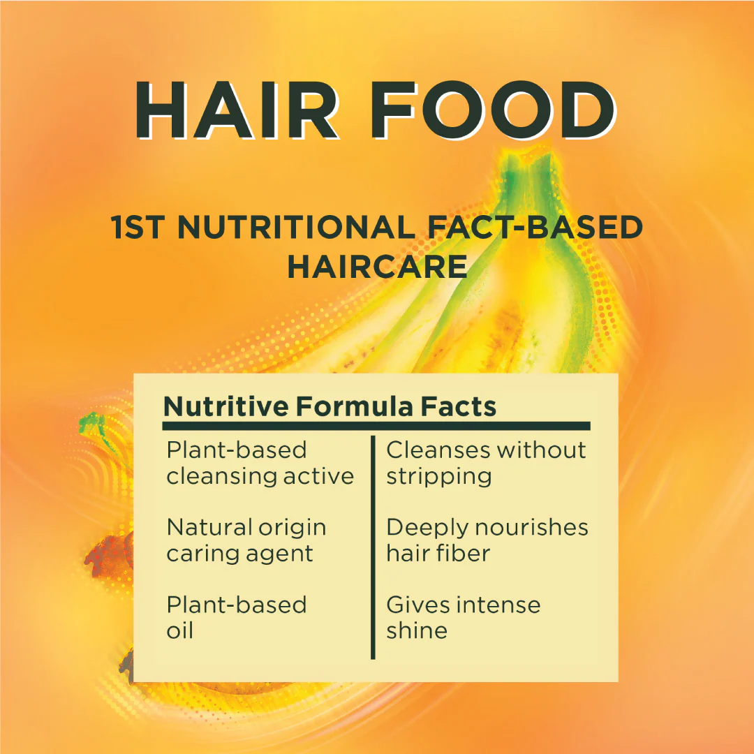 Garnier Ultra Doux Vegan Hair Food Banana And Shea Butter Nourishing Shampoo For Dry Hair - Image 4