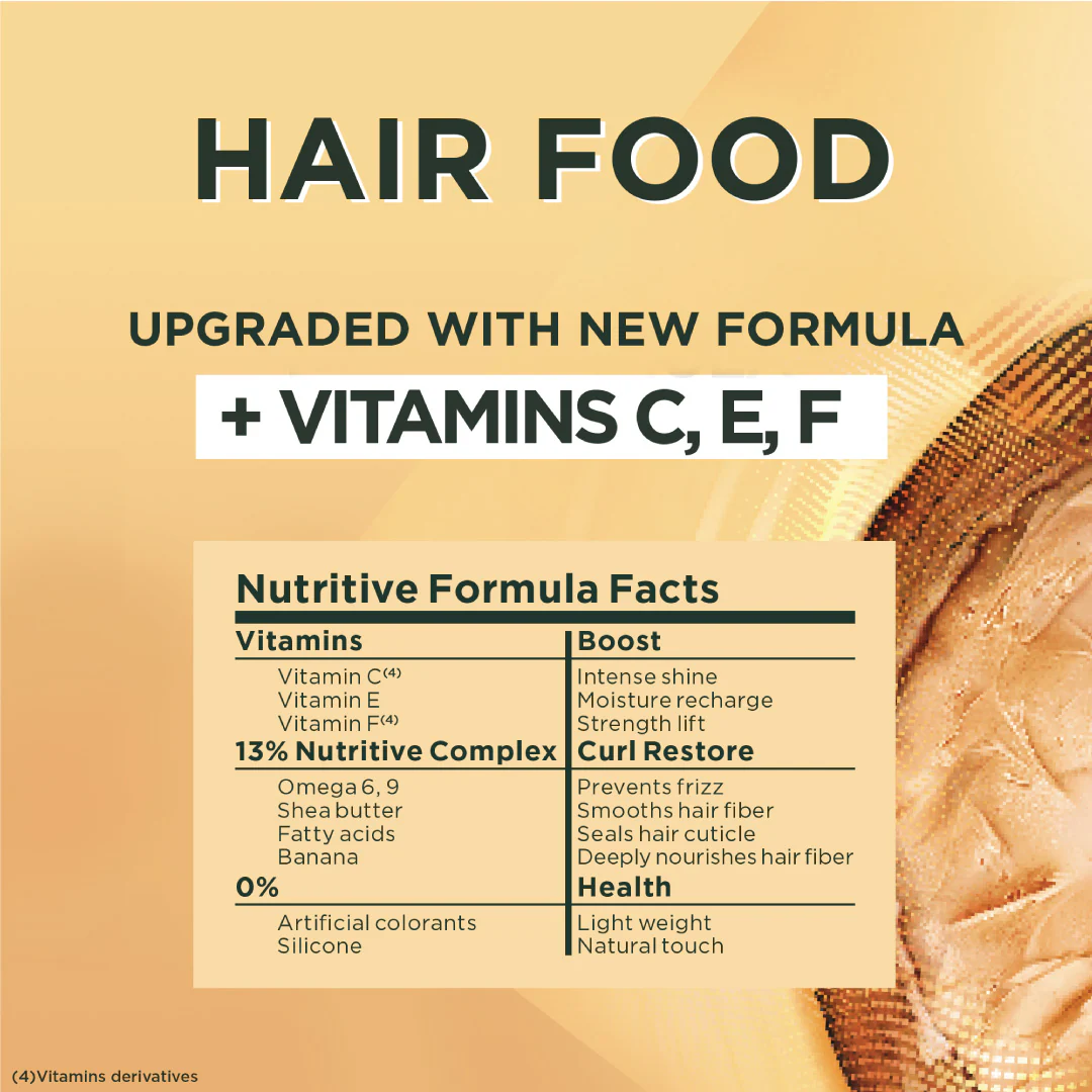 Garnier Ultra Doux Vegan Hair Food Cocoa Butter And Jojoba Oil 3-In-1 Treatment Mask For Curly Hair - Image 5