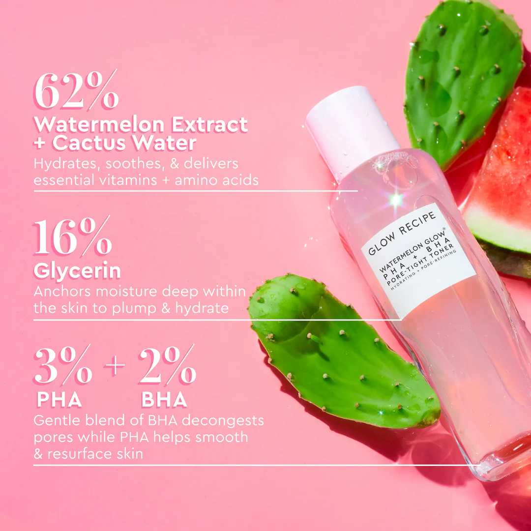 Glow Recipe Watermelon Glow PHA+BHA Pore-Tight Toner - Image 4