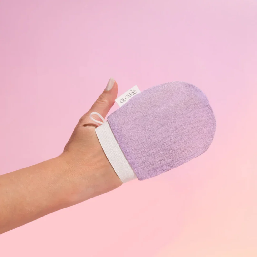 Glowie Silk Exfoliating Face Mitt - Image 2