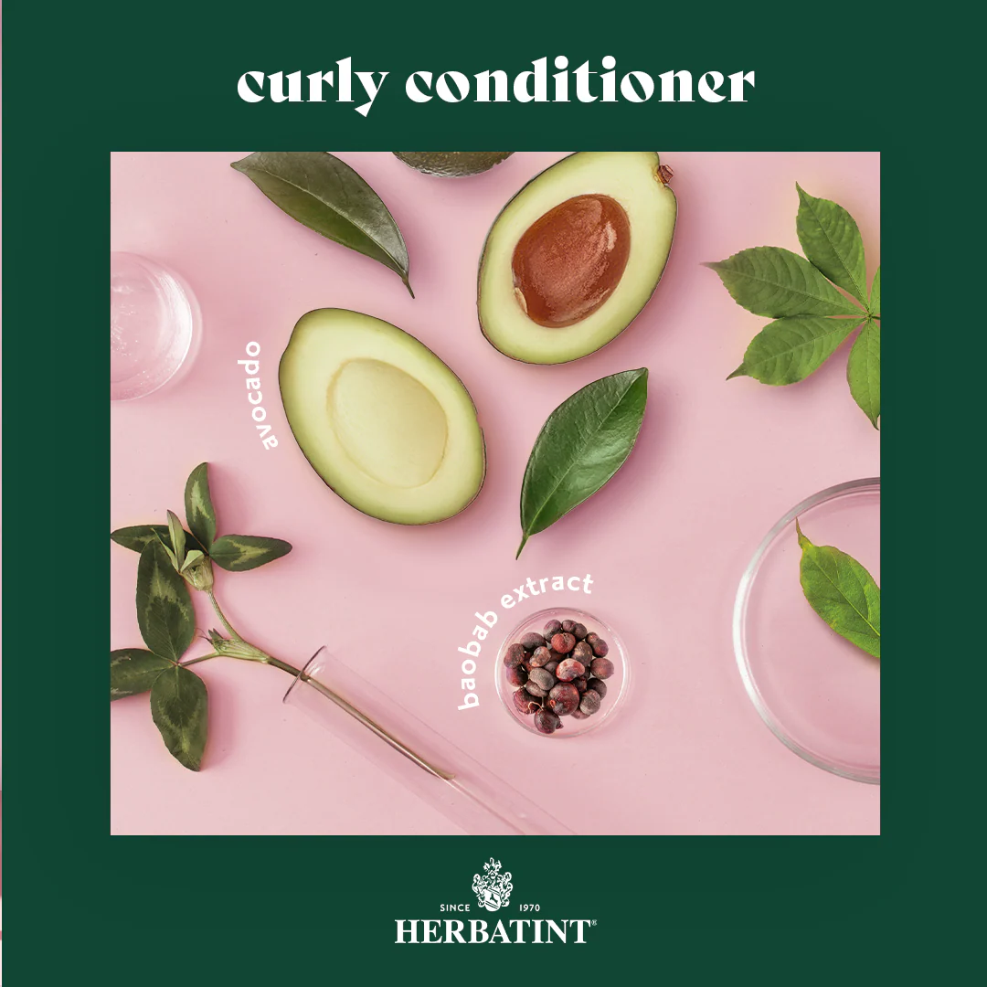 Herbatint Curly Conditioner 200ml - Image 3