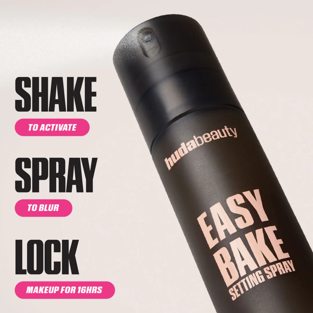 Huda Beauty Easy Bake Setting Spray With 16h Wear - Image 3