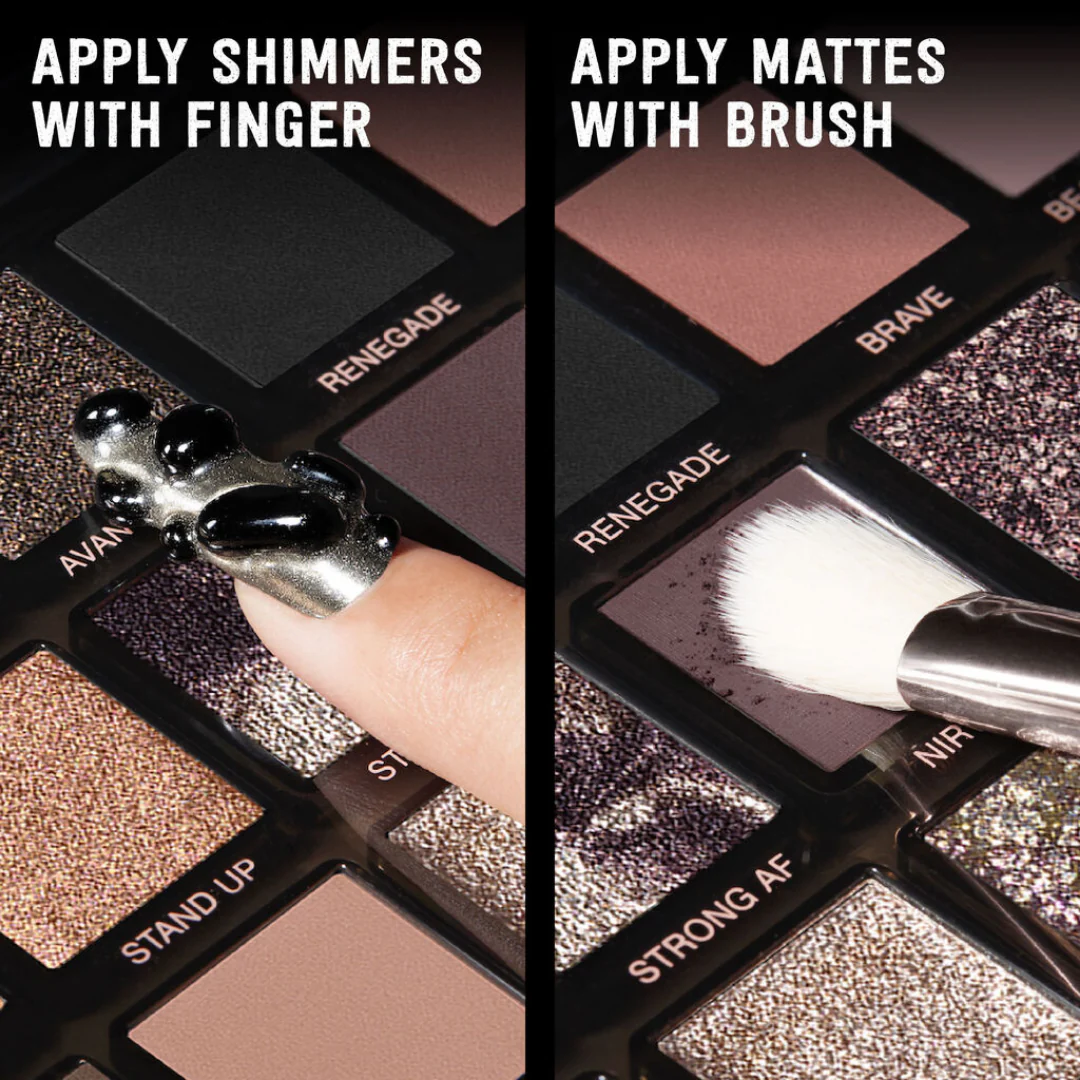 Huda Beauty Pretty Grunge Eyeshadow Palette - Image 7