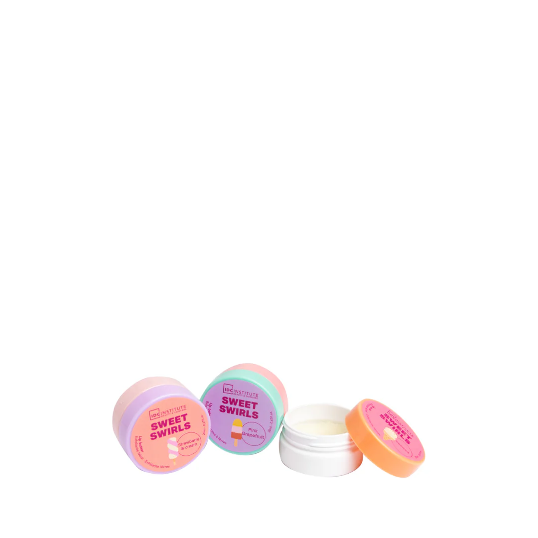 IDC Institute Sweet Swirls Tropical Lip Treats Set - Image 2