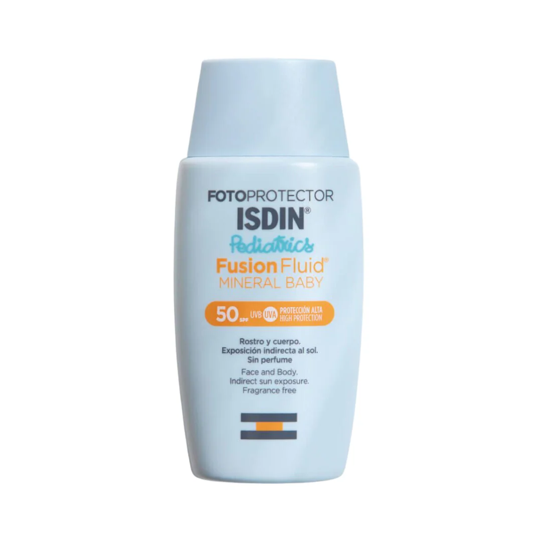 Isdin Fotoprotector Fluid Mineral Baby Pediatrics SPF 50+ 50ml