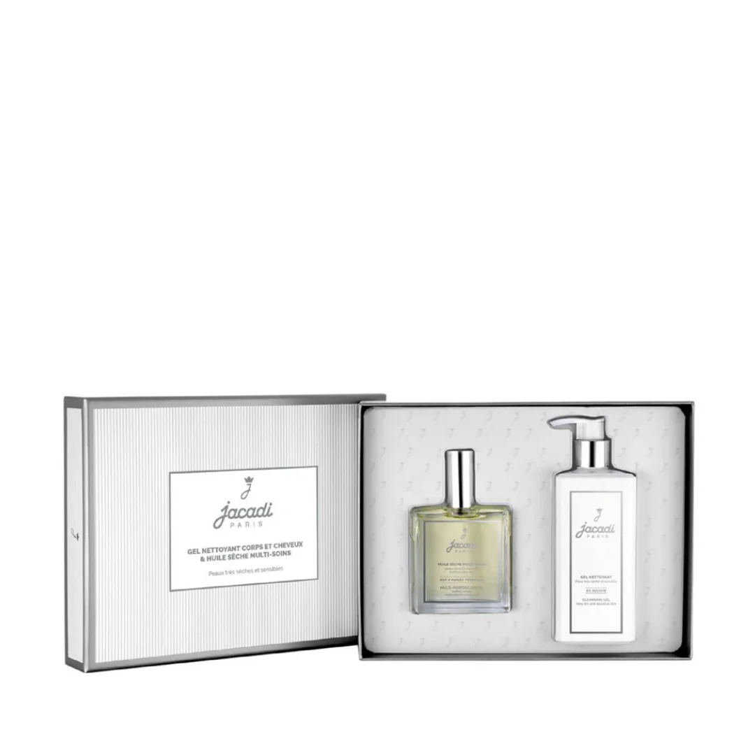 Jacadi Cleansing Gel 400ml + Oil 100ml Set - Image 2