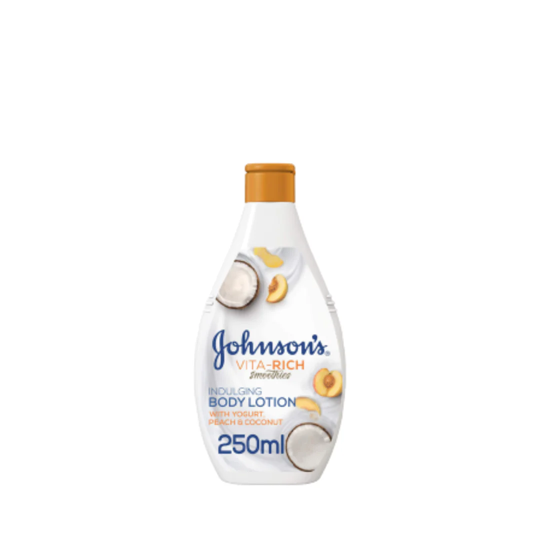 Johnson's Vita-Rich Indulging Body Lotion Peach/Yogurt