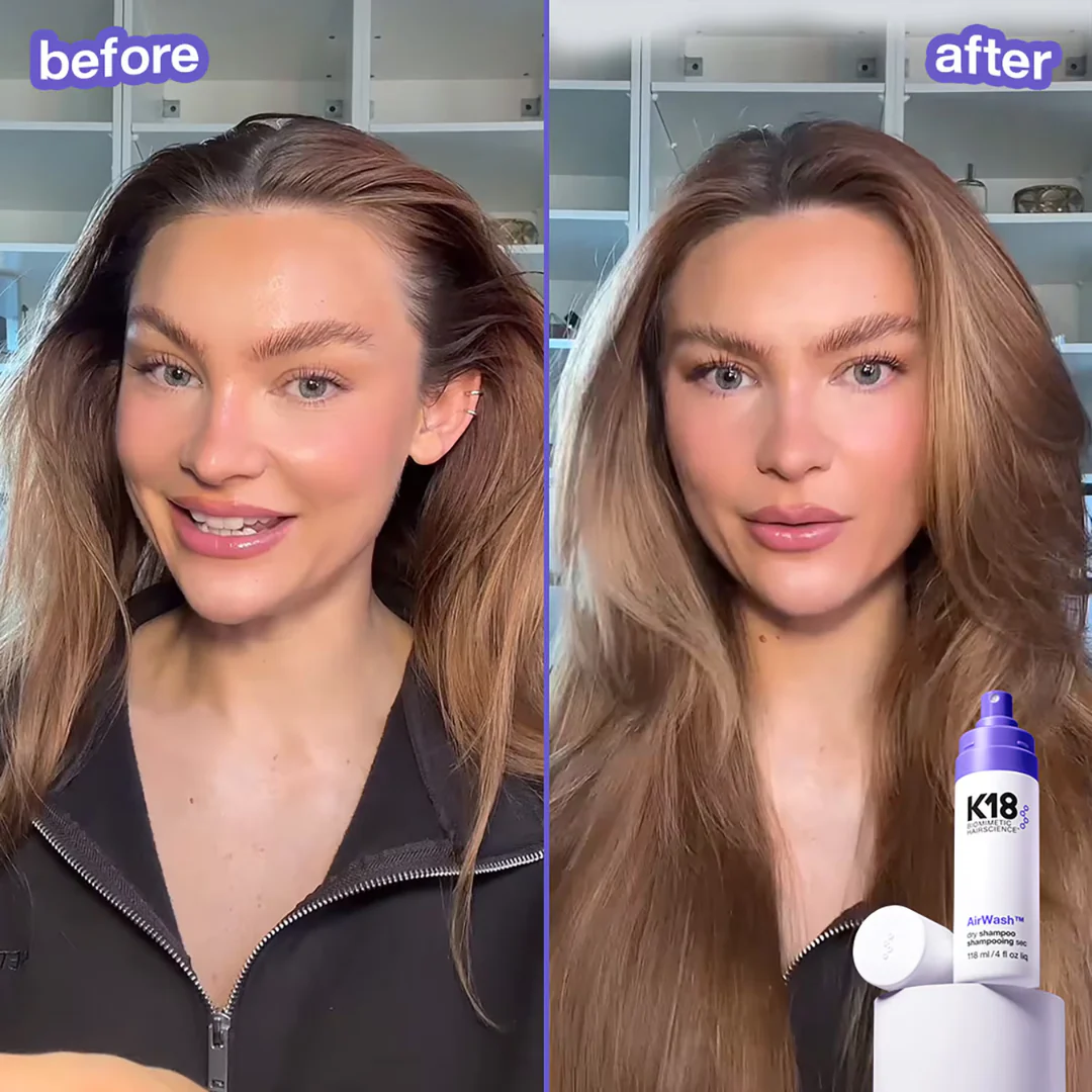 K18 AirWash Sebum And Odor Reducing Dry Shampoo - Image 2