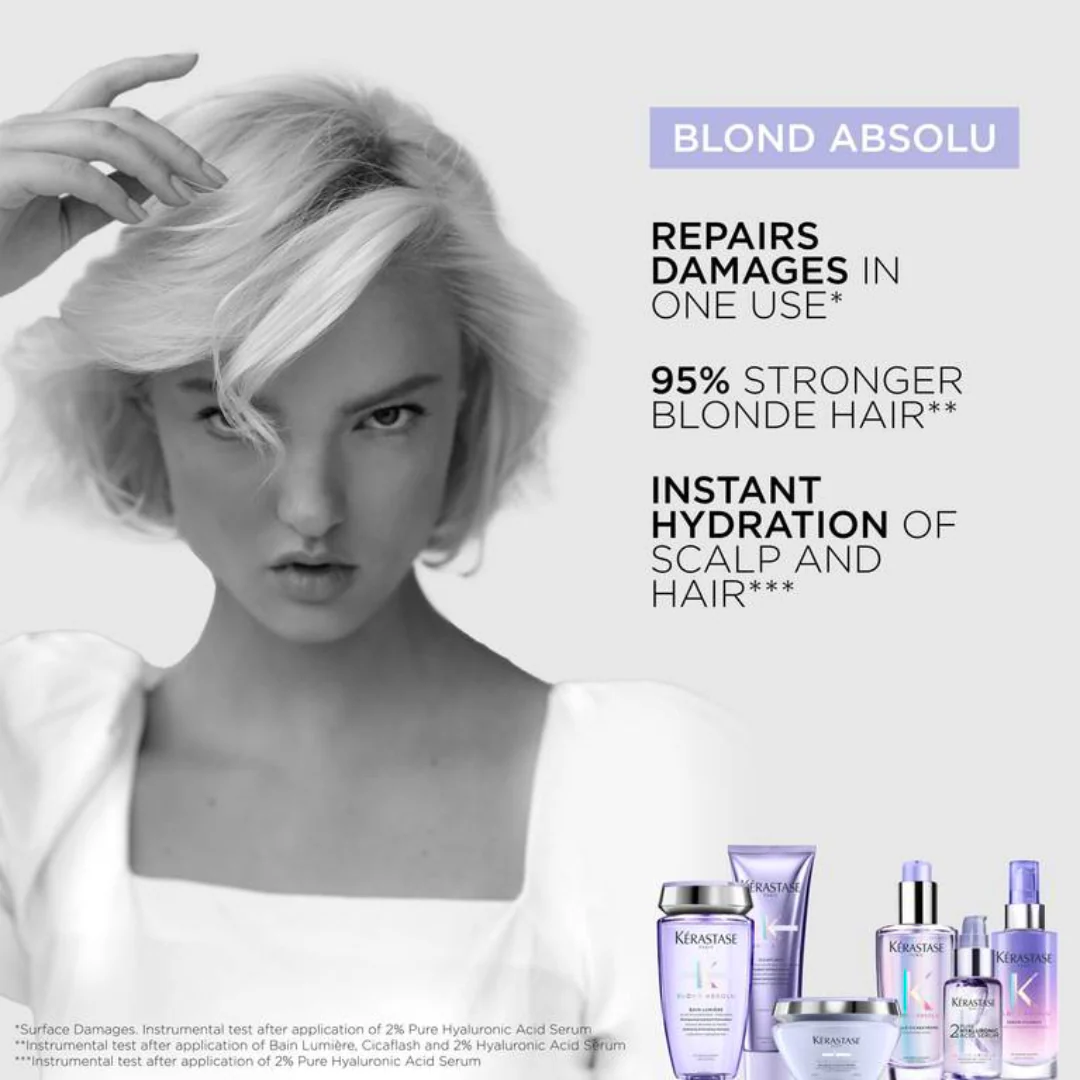Kérastase Blond Absolu Ultra-Violet Purple Hair Mask 200ml - Image 4