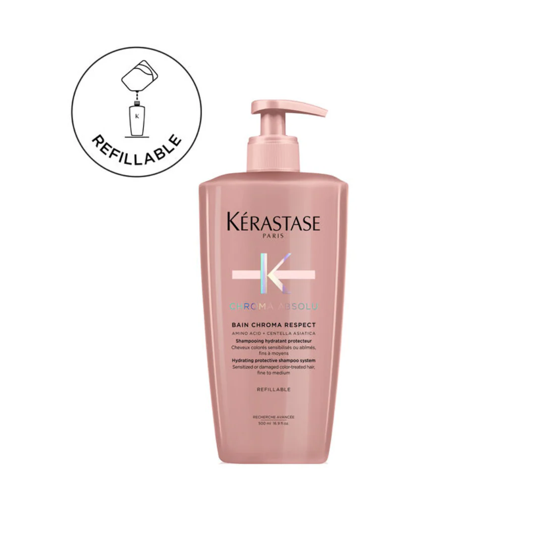 Kérastase Chroma Absolu Respect Shampoo For Fine Coloured Hair - Image 8