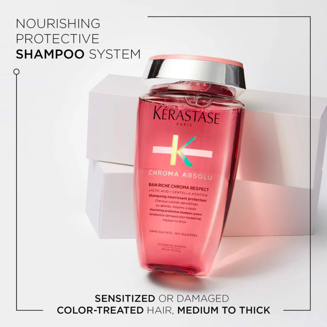Kérastase Chroma Absolu Rich Nourishing Protective Shampoo 250ml - Image 3