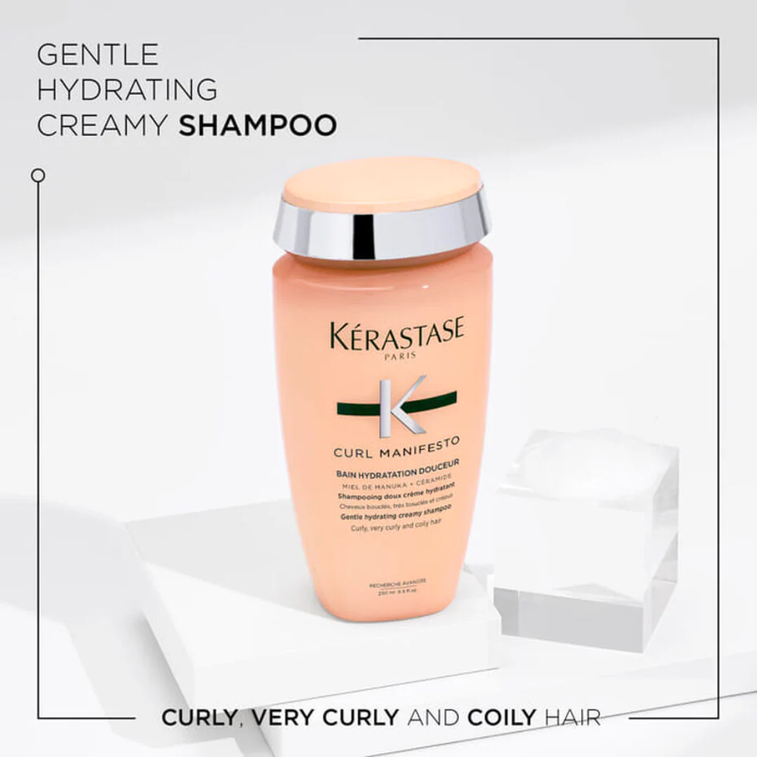 Kérastase Curl Manifesto Bain Hydratation Douceur Shampoo for Curly Hair 250ml - Image 3