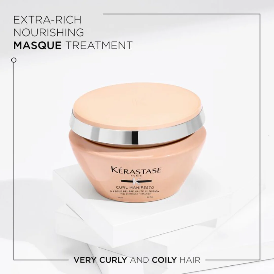 Kérastase Curl Manifesto Butter Nutrition Hair Mask 200ml - Image 2