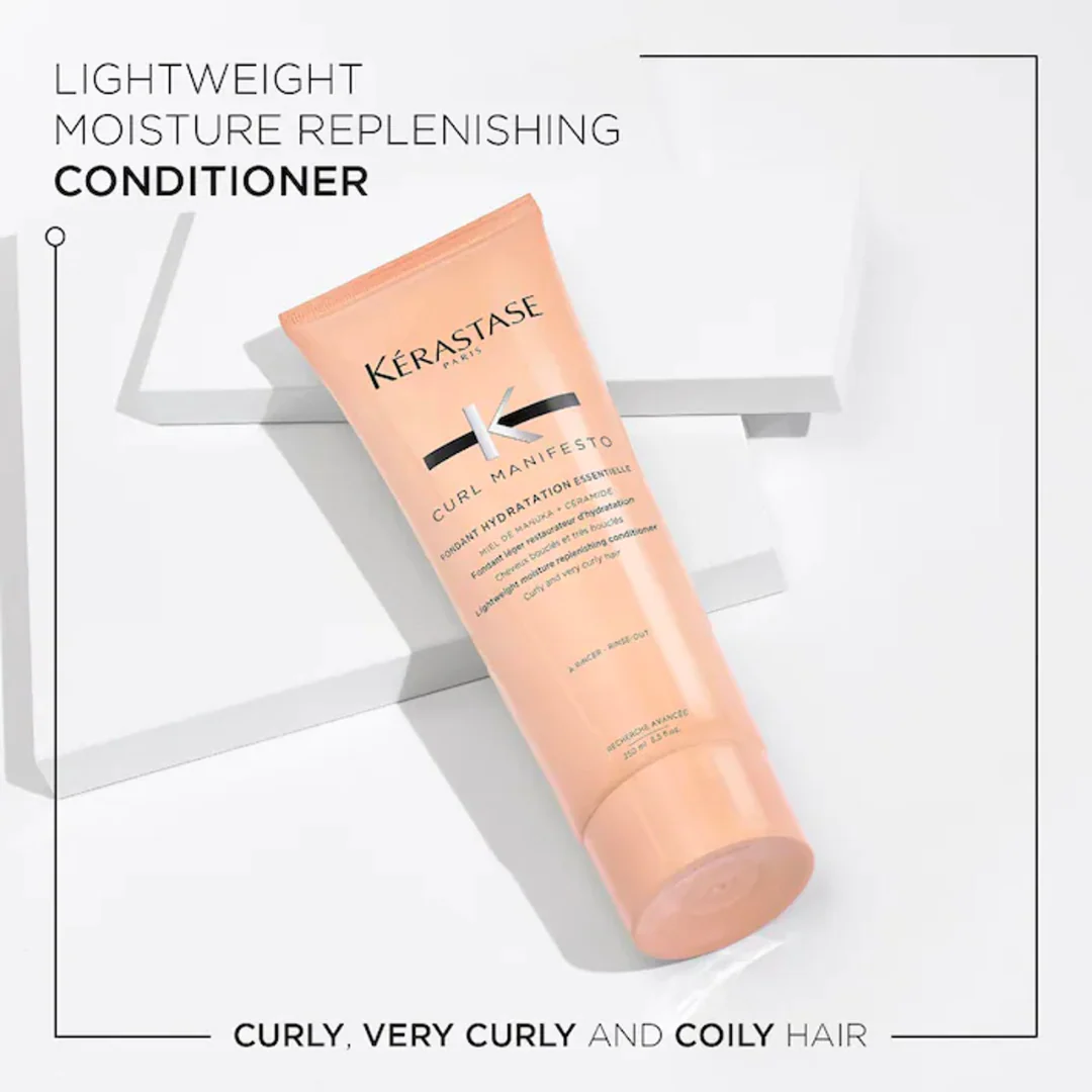 Kérastase Curl Manifesto Fondant Hydratation Essentielle Lightweight Conditioner for Curly Hair 250ml - Image 3