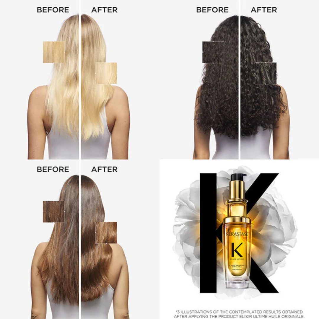 Kérastase Elixir Ultime Oil Refill 75ml - Image 6