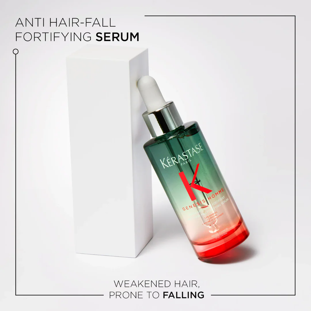 Kérastase Genesis Homme Anti-Hair Fall Fortifying Serum 90ml - Image 2