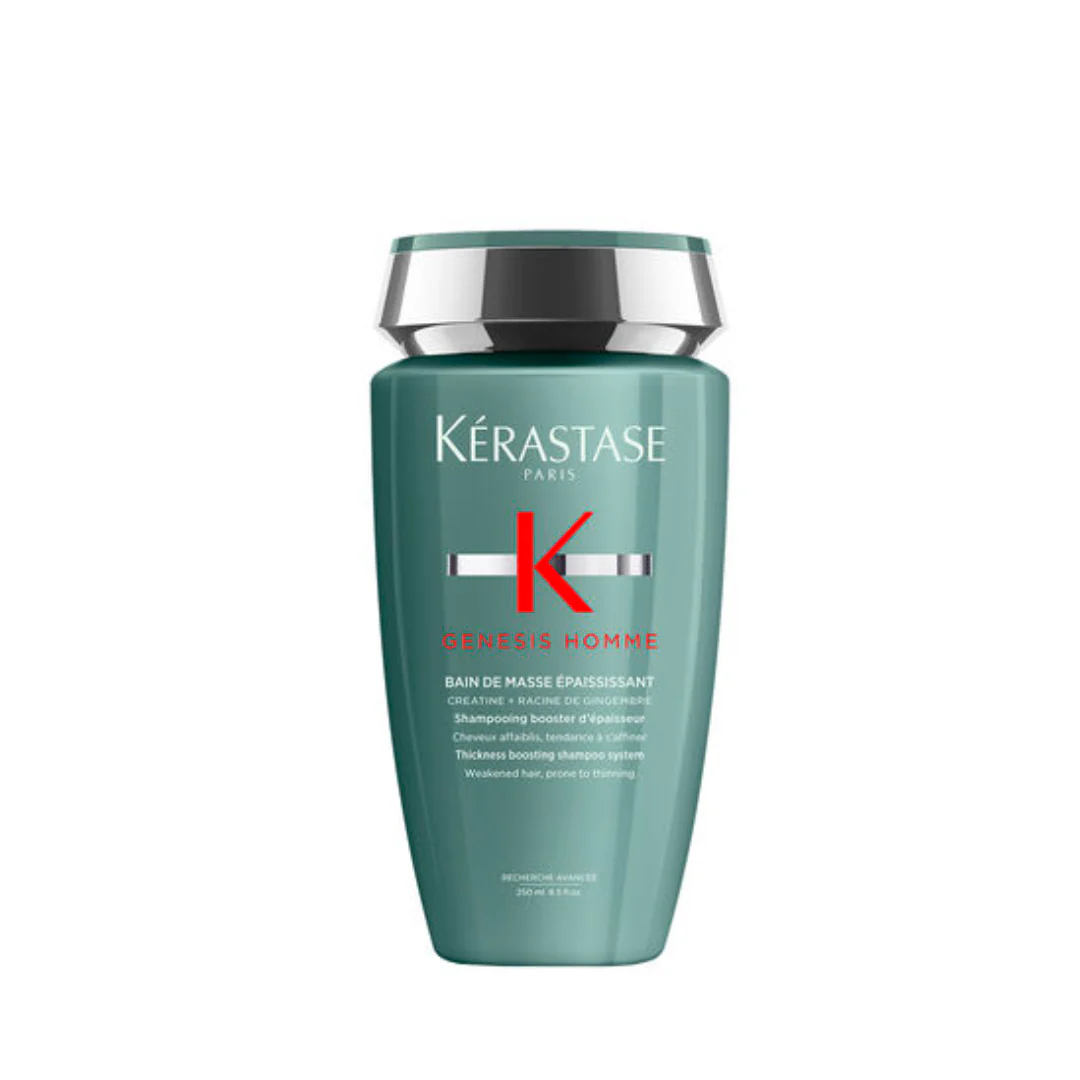 Kérastase Genesis Homme Bain De Masse Thickening Shampoo for Weakened Hair 250ml