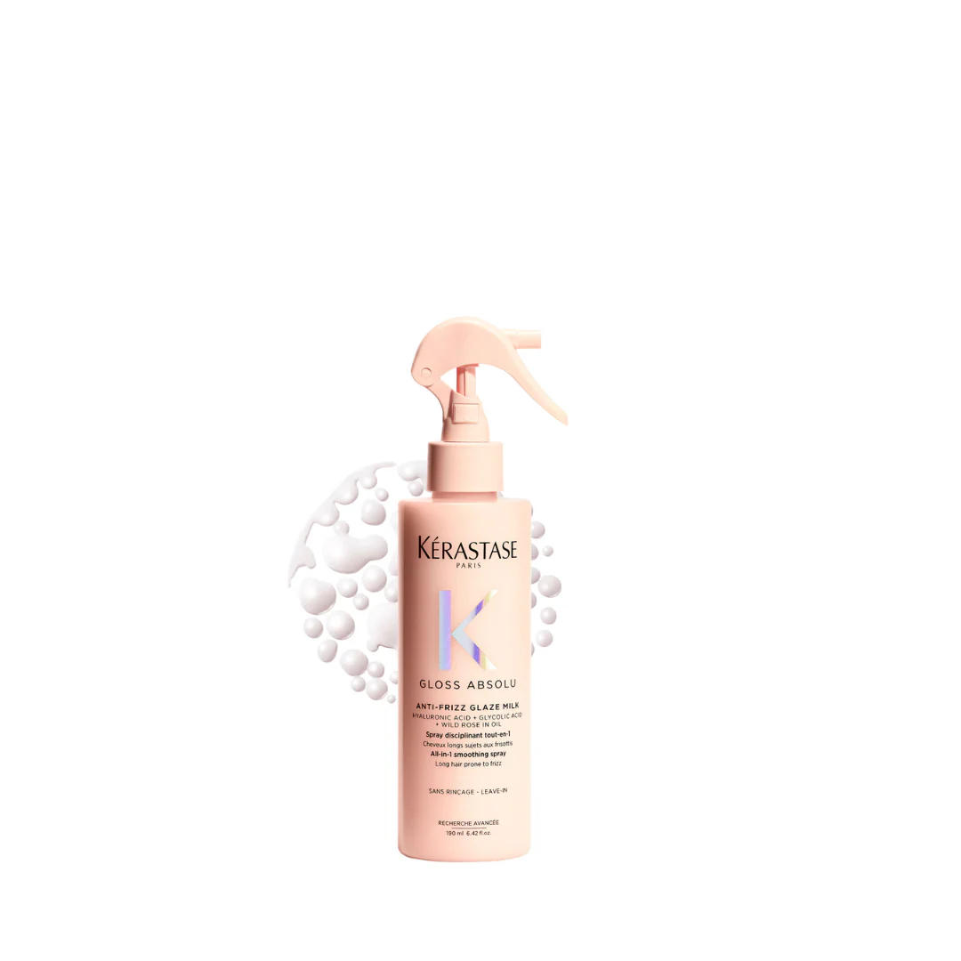 Kérastase Gloss Absolu Glaze Milk Anti-Frizz Heat Protecting Spray 190ml - Image 2