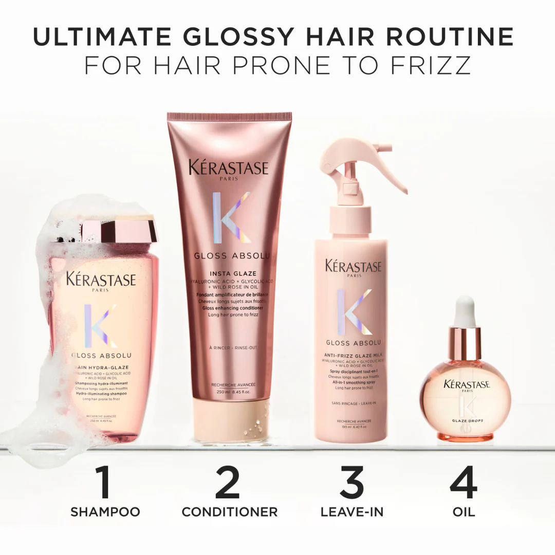 Kérastase Gloss Absolu Insta Glaze Conditioner For Frizzy Hair 250ml - Image 7