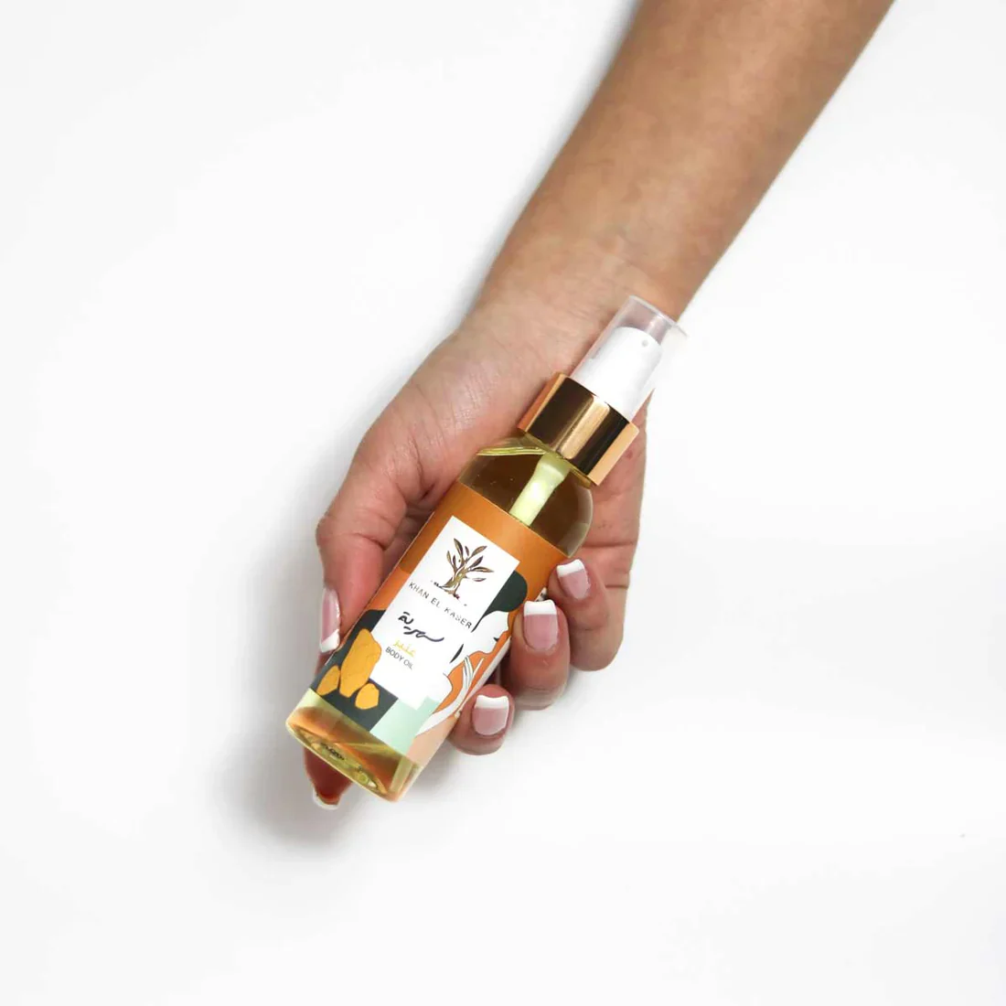 Khan El Kaser Body Oil Amber 100ml - Image 2