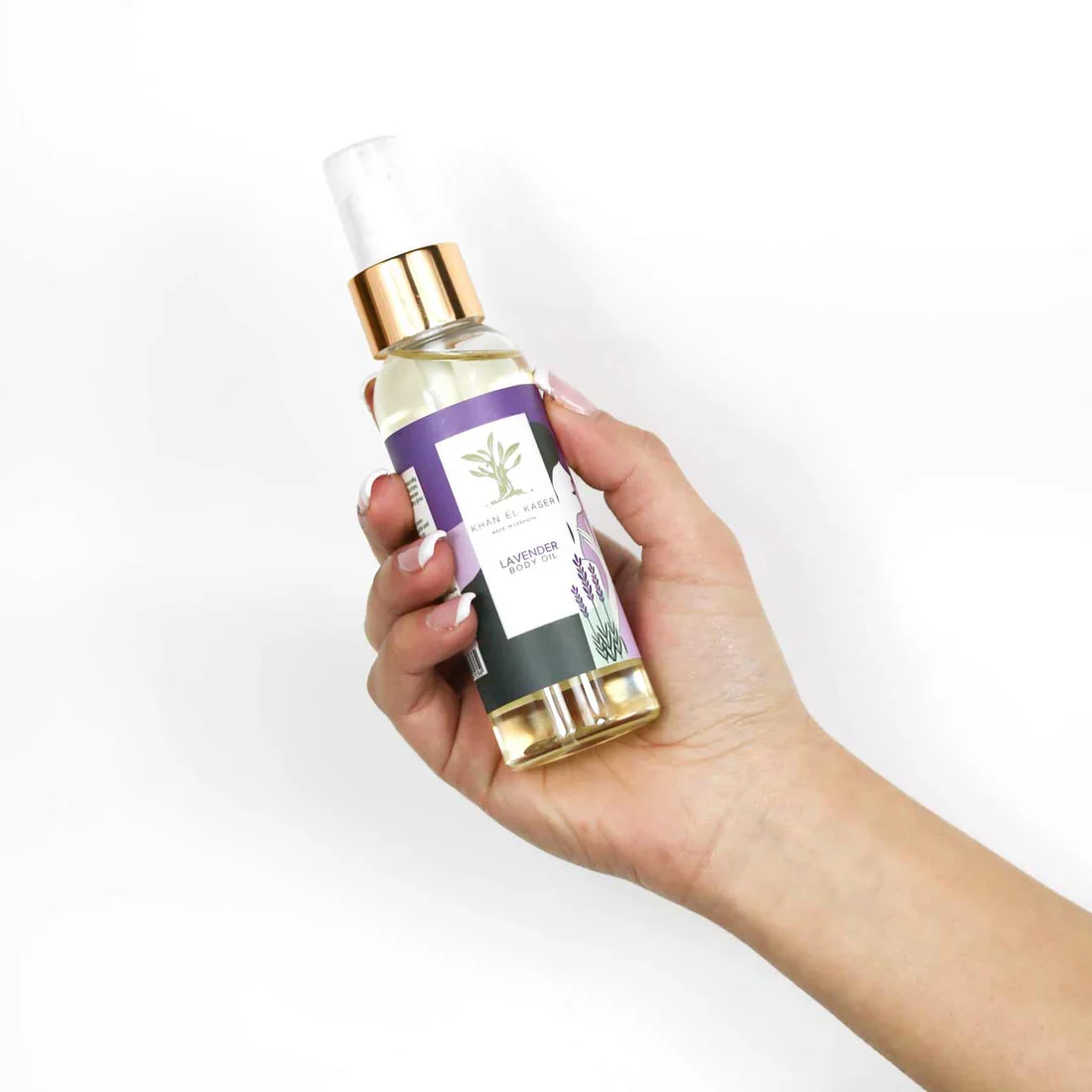 Khan El Kaser Body Oil Lavender 100ml - Image 2