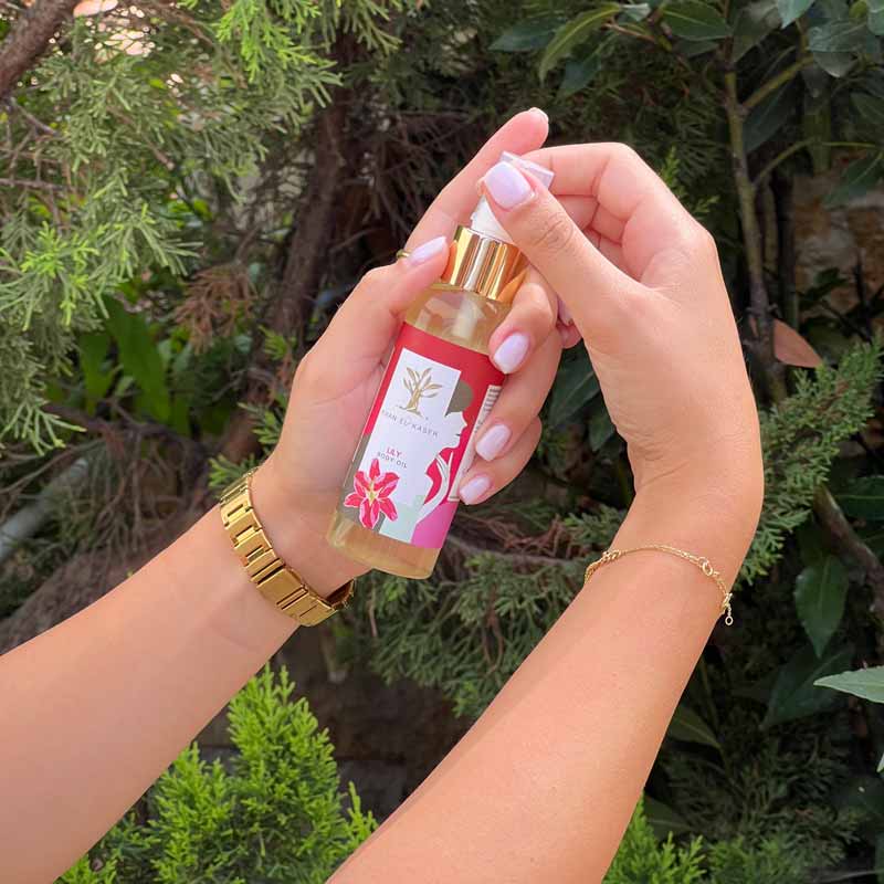 Khan El Kaser Body Oil Lily 150ml - Image 3