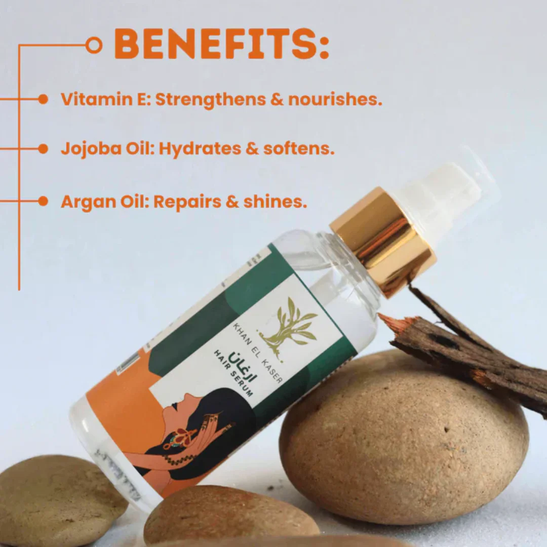 Khan El Kaser Hair Serum Argan 100ml - Image 3
