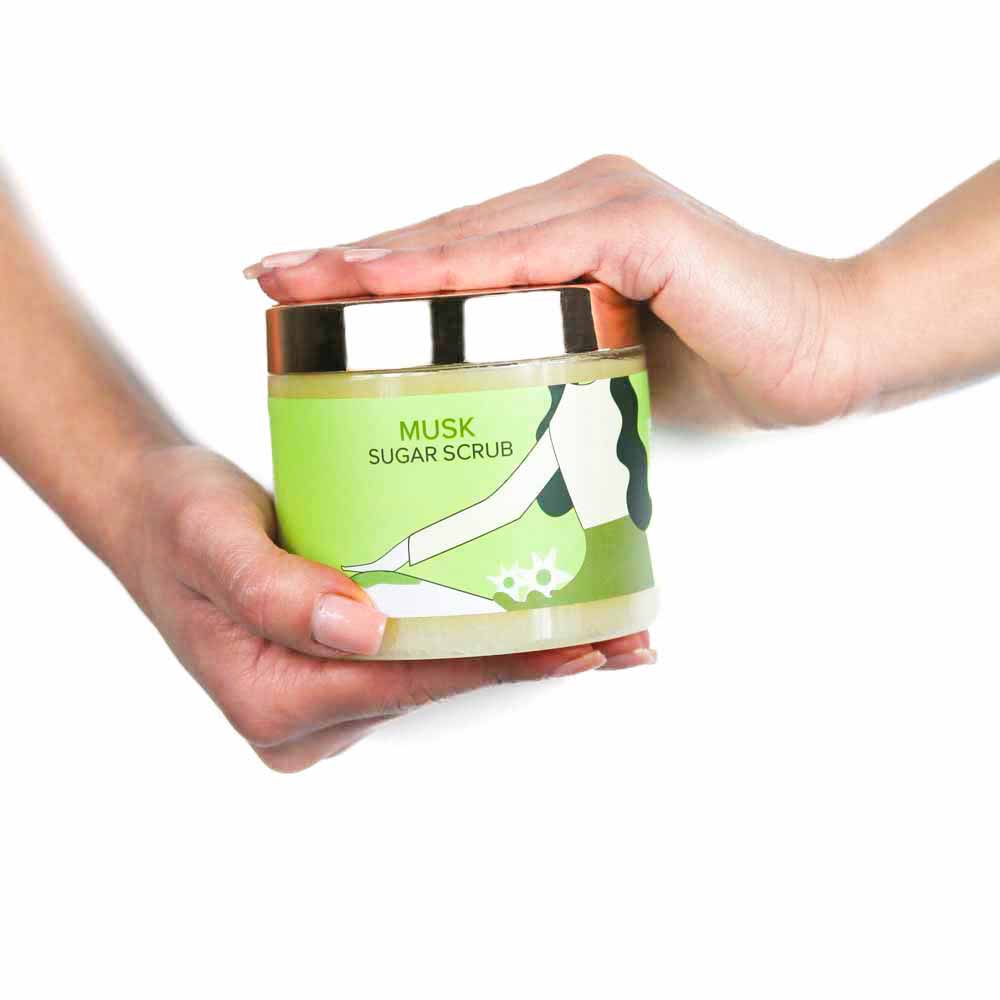 Khan El Kaser Sugar Scrub Musk 500ml - Image 2