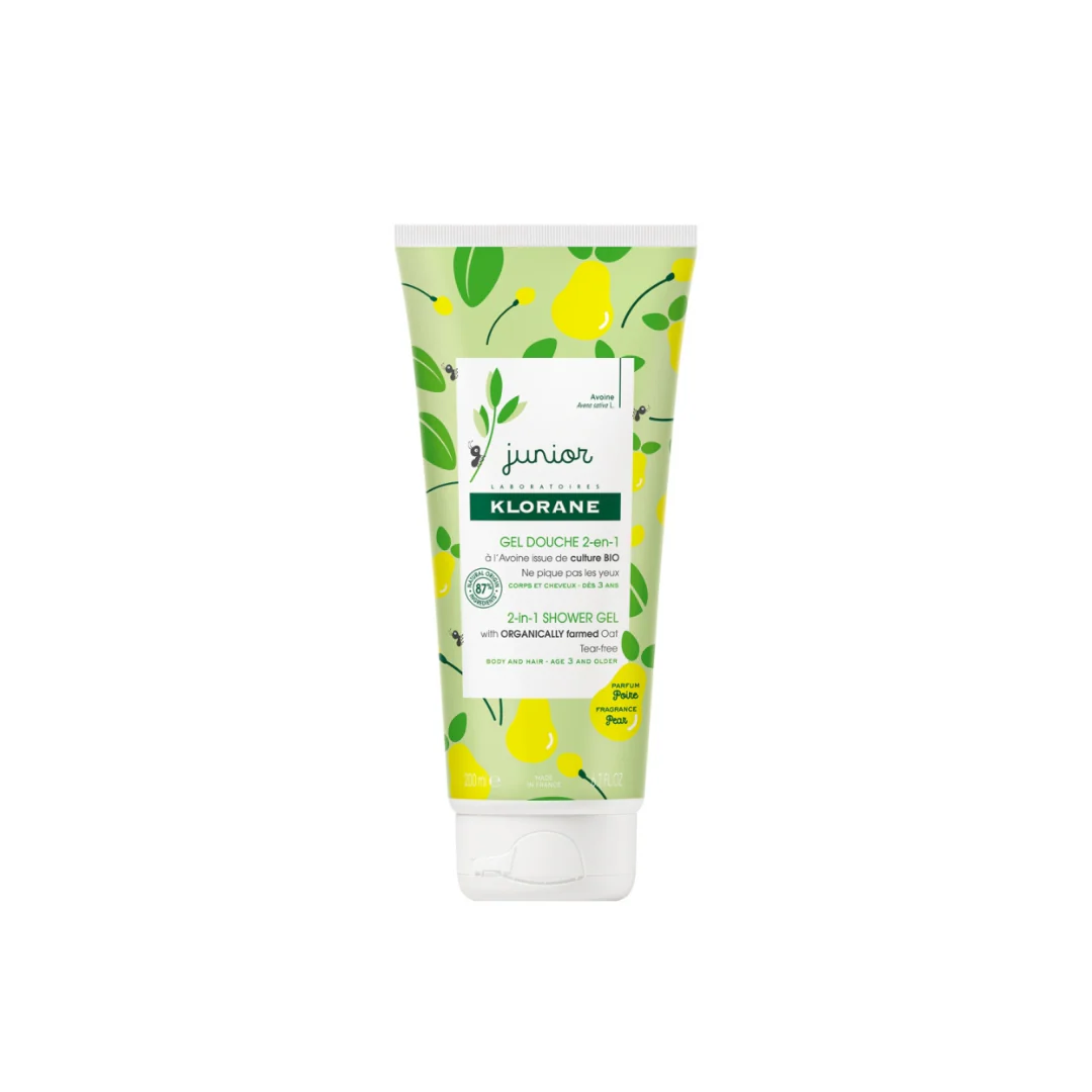 Klorane Junior 2in1 Shower Gel Body And Hair 200 ml