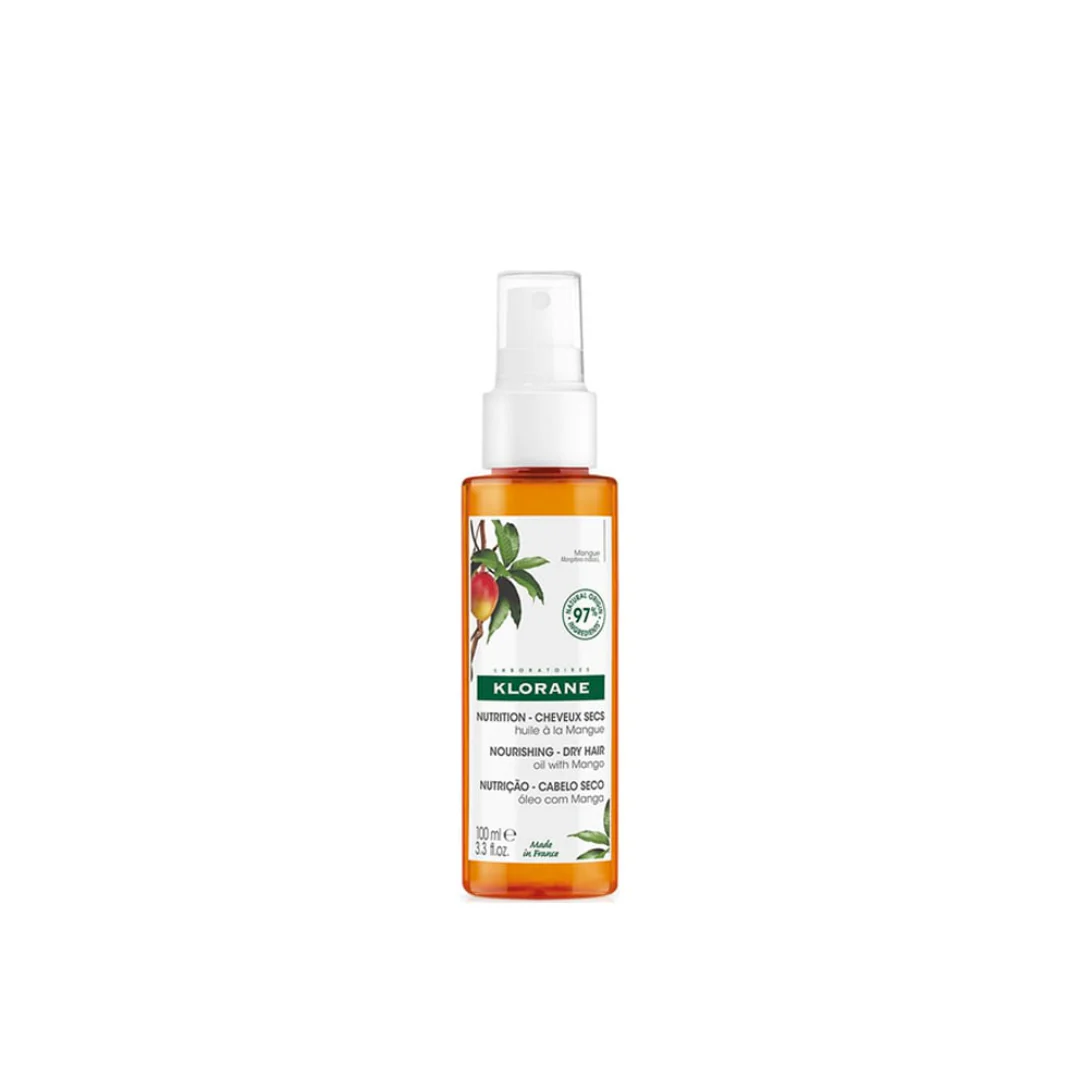Klorane Nourishing Mango Oil For Dry Damaged Hair100ml