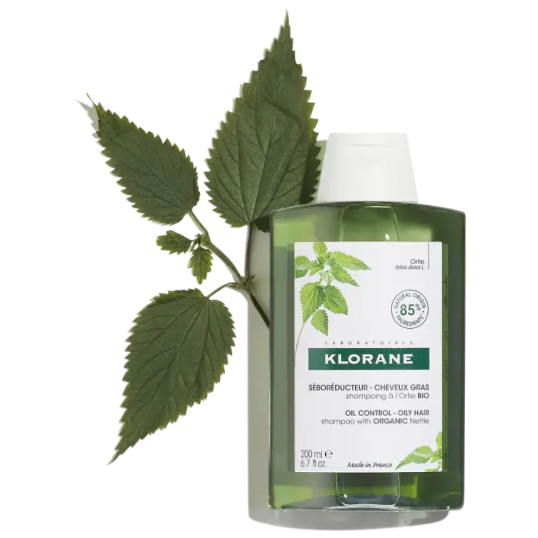 Klorane Oil-Control Shampoo with Nettle - 2 Sizes - Image 3