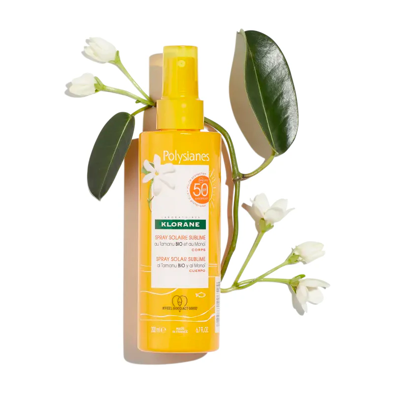 Klorane Polysianes Sublime Sun Spray SPF30 200ml - Image 2