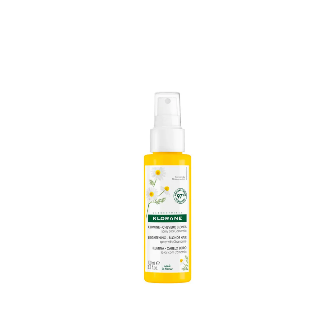 Klorane Sun Lightening Spray With Chamomile And Honey For Blond Hair 125ml