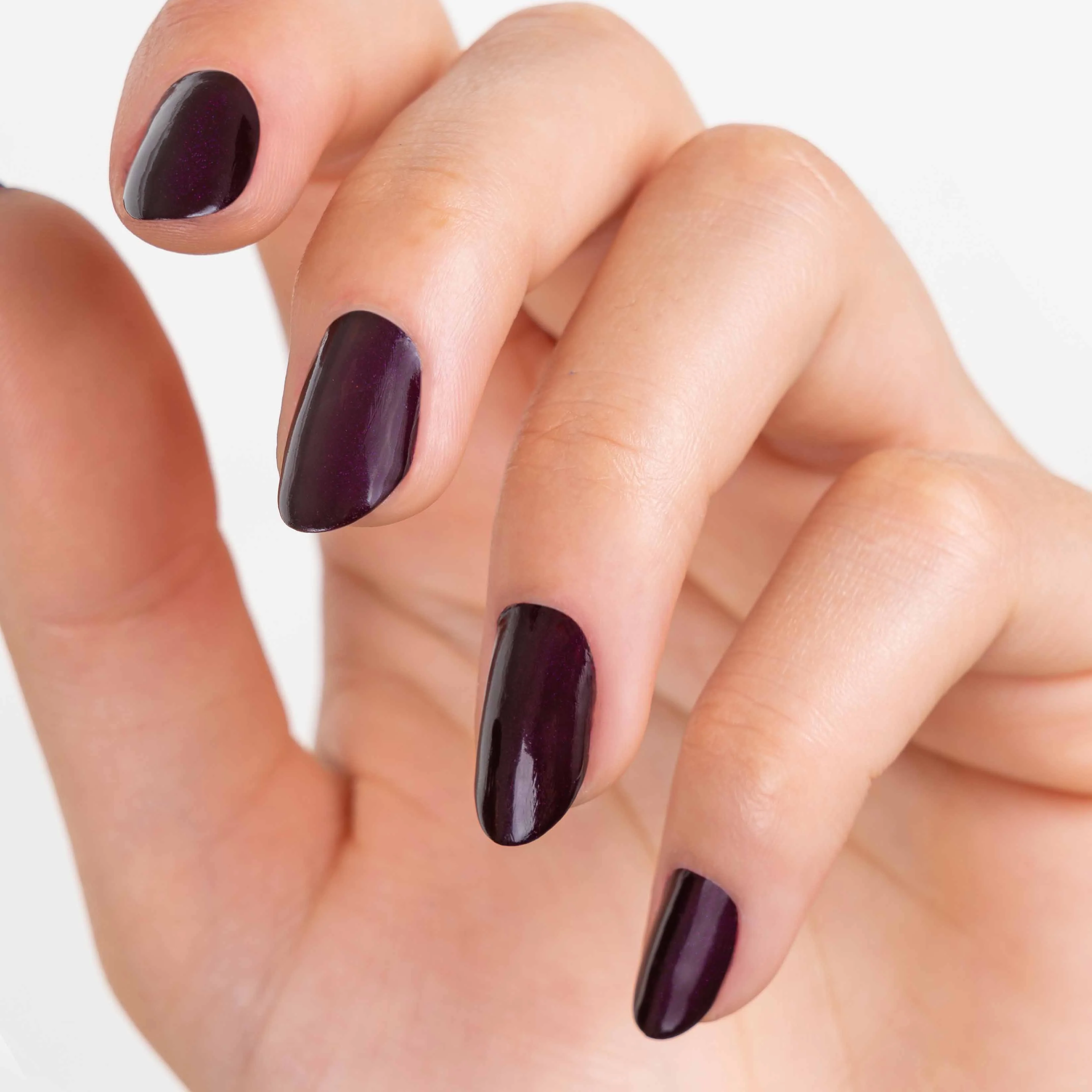 Koa Black Baccara Rose 415 Long Lasting Nail Polish - Image 2