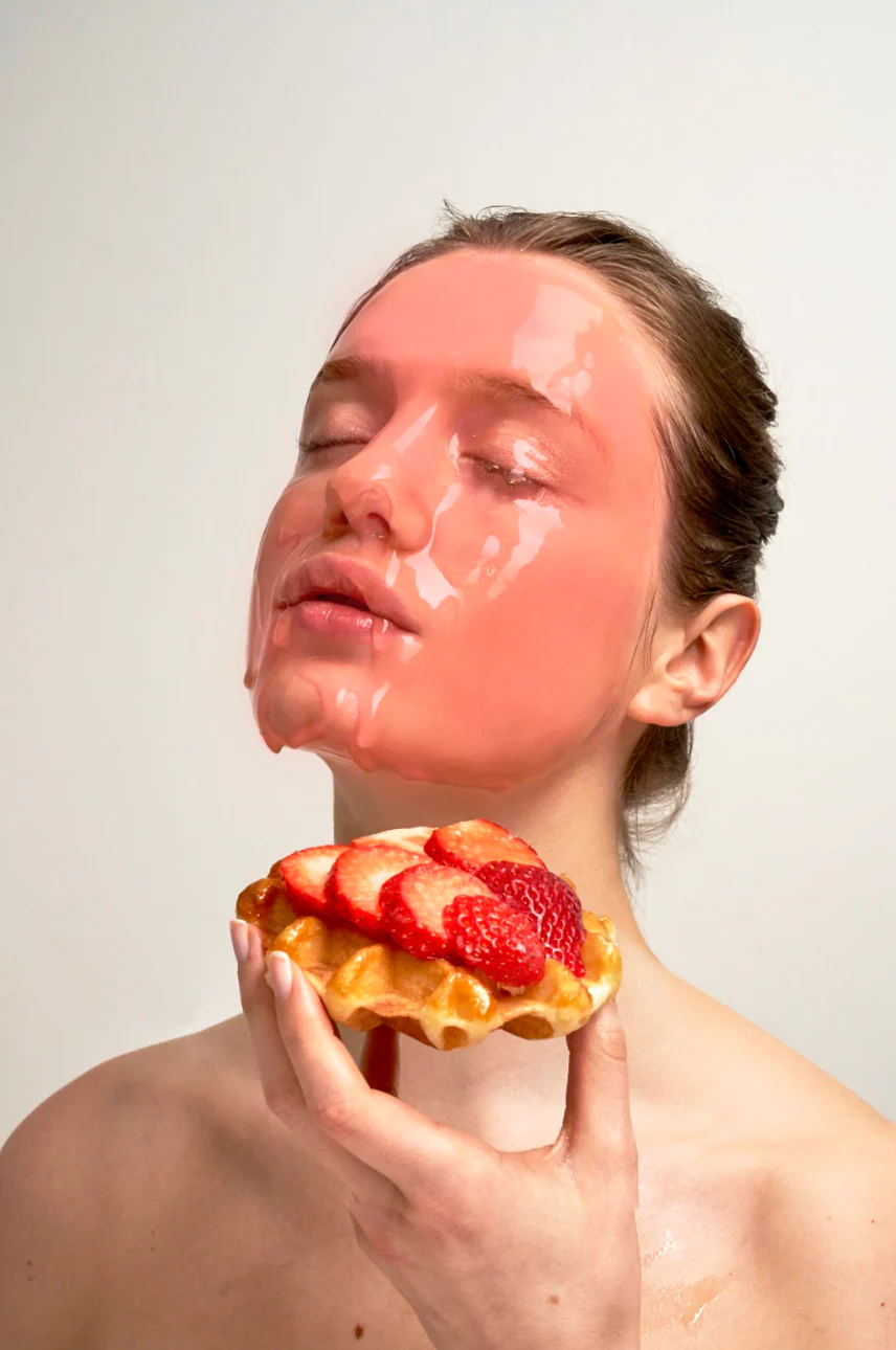 Kocostar Waffle Mask Strawberry - Image 3