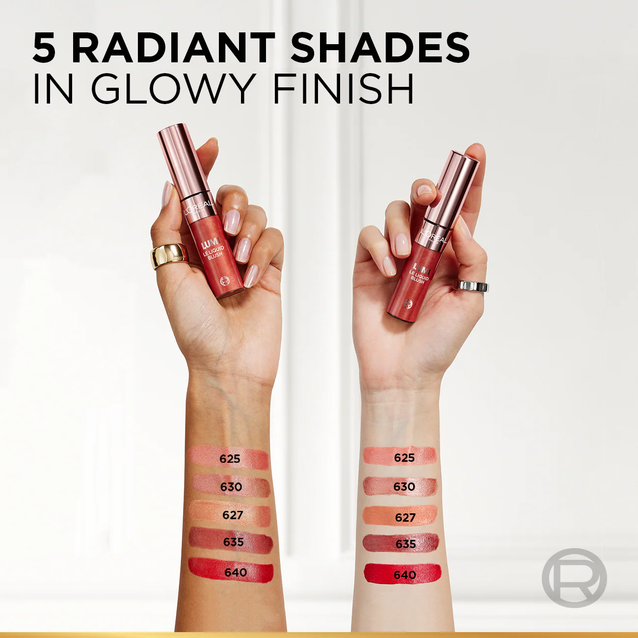 L'Oréal Paris Lumi Le Liquid Blush with a Glowy Radiant Natural Blush Finish, Weightless and Buildable 11ml - Image 11