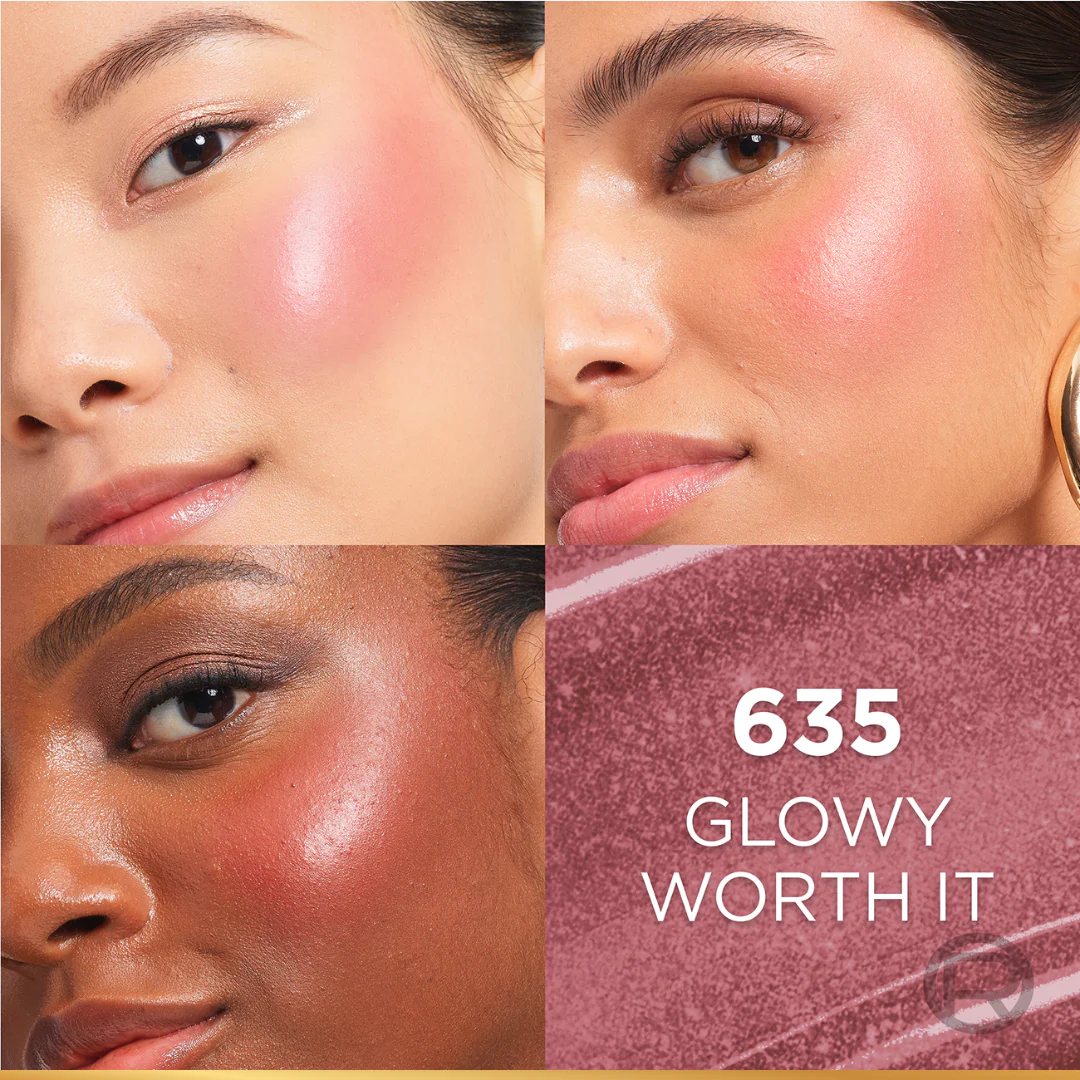 L'Oréal Paris Lumi Le Liquid Blush with a Glowy Radiant Natural Blush Finish, Weightless and Buildable 11ml - Image 8