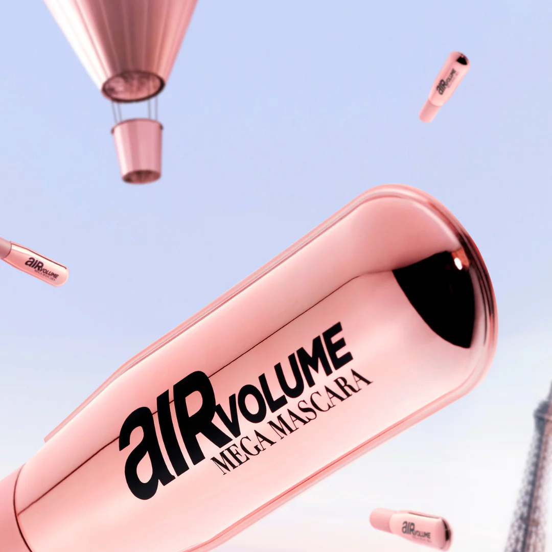 L’Oréal Paris Air Volume Mega Mascara Washable Air Whipped Formula Lasting Up To 24h- Lightweight - Image 2