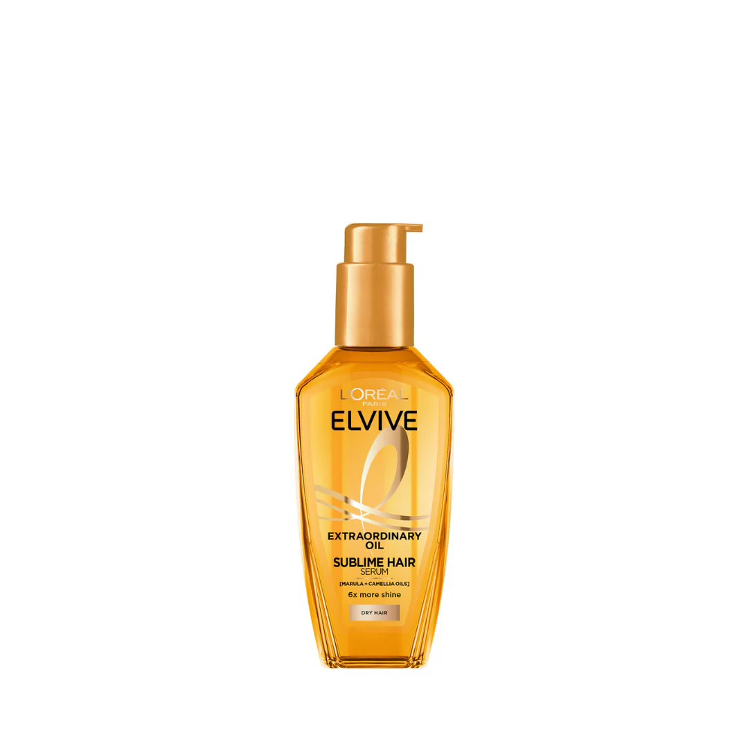 L’Oréal Paris Elvive Extraordinary Hair Oil Treatment, Non-Sticky Serum For Dry Hair 100ml