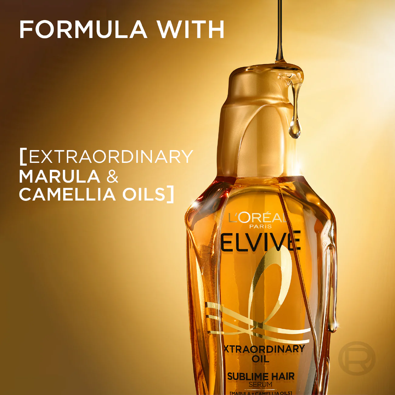 L’Oréal Paris Elvive Extraordinary Hair Oil Treatment, Non-Sticky Serum For Dry Hair 100ml - Image 3