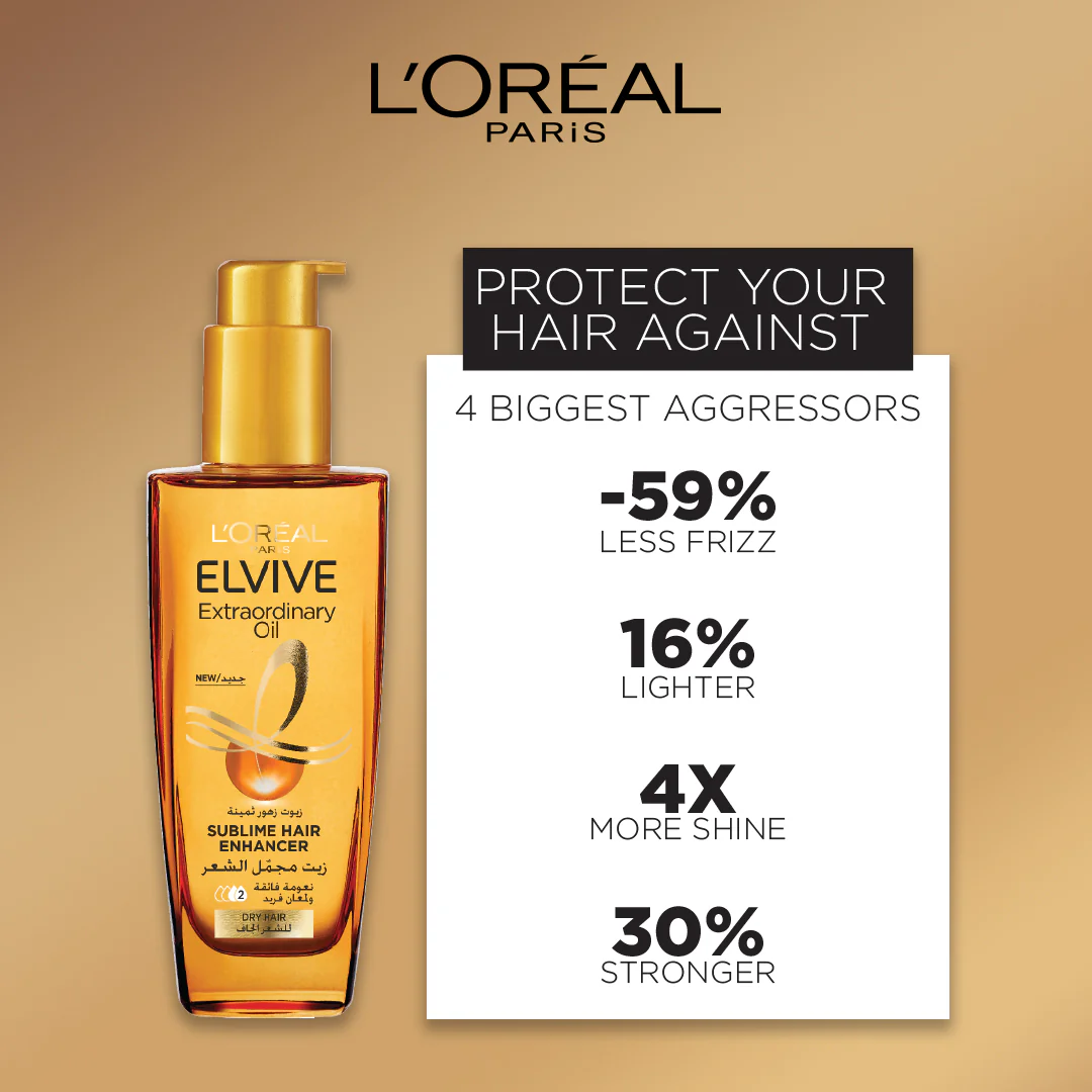 L’Oréal Paris Elvive Extraordinary hair oil treatment 50ml - serum for dry hair - Image 5
