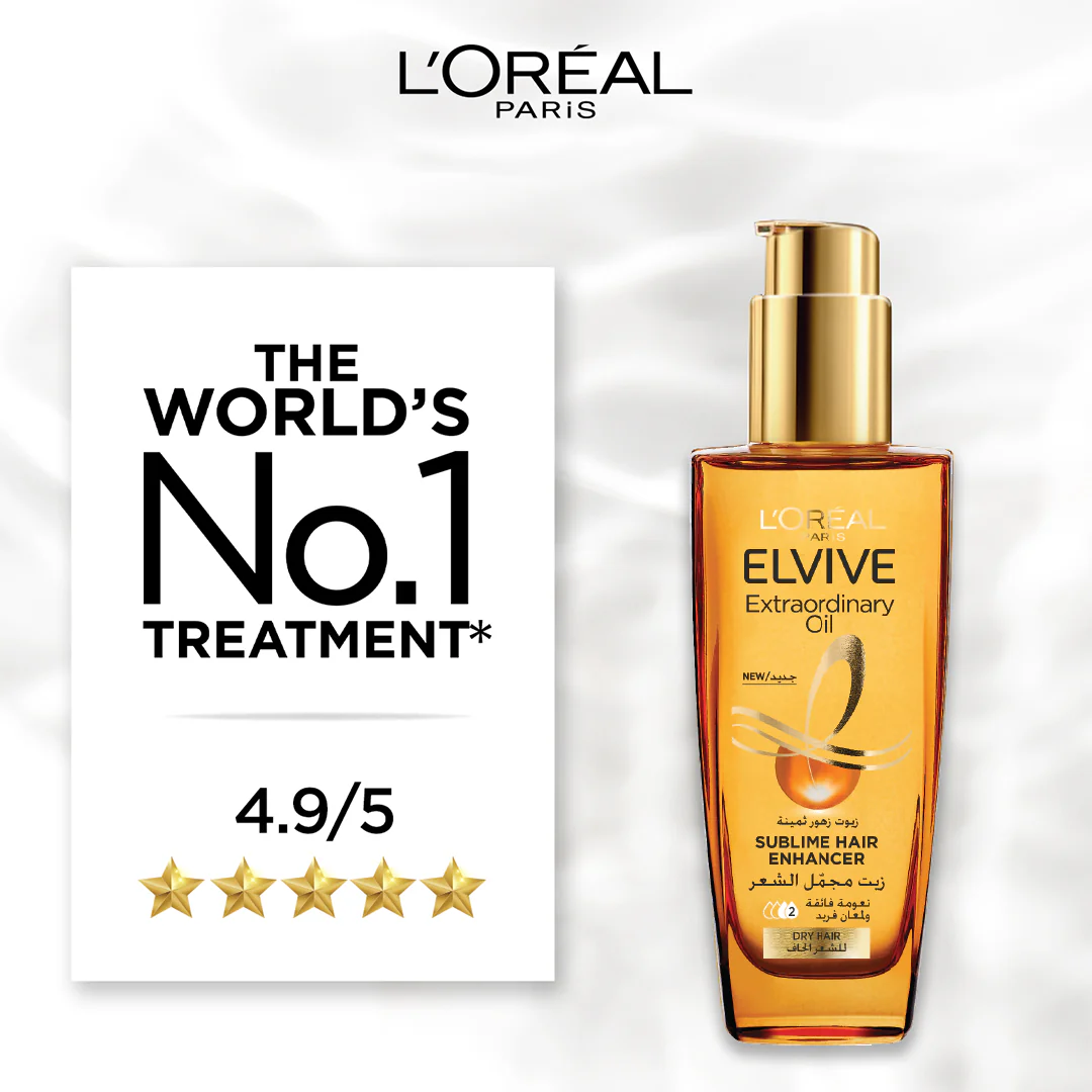 L’Oréal Paris Elvive Extraordinary hair oil treatment 50ml - serum for dry hair - Image 7