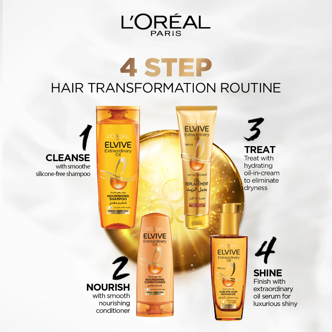 L’Oréal Paris Elvive Extraordinary hair oil treatment 50ml - serum for dry hair - Image 8