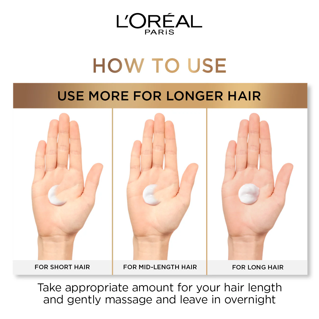 L’Oréal Paris Elvive Hyaluron Moisture Filling Night Cream For Dehydrated Hair For 4x More Hydrated Hair - Image 5