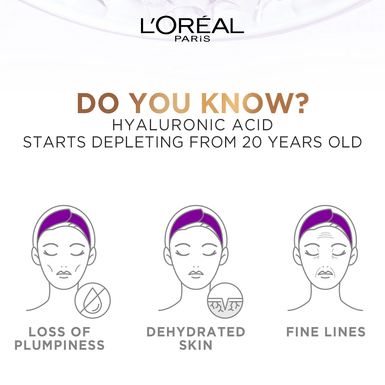 L'Oréal Paris Hyaluron Expert Moisturiser And Plumping Anti-Aging Night Cream With Hyaluronic Acid - Image 6