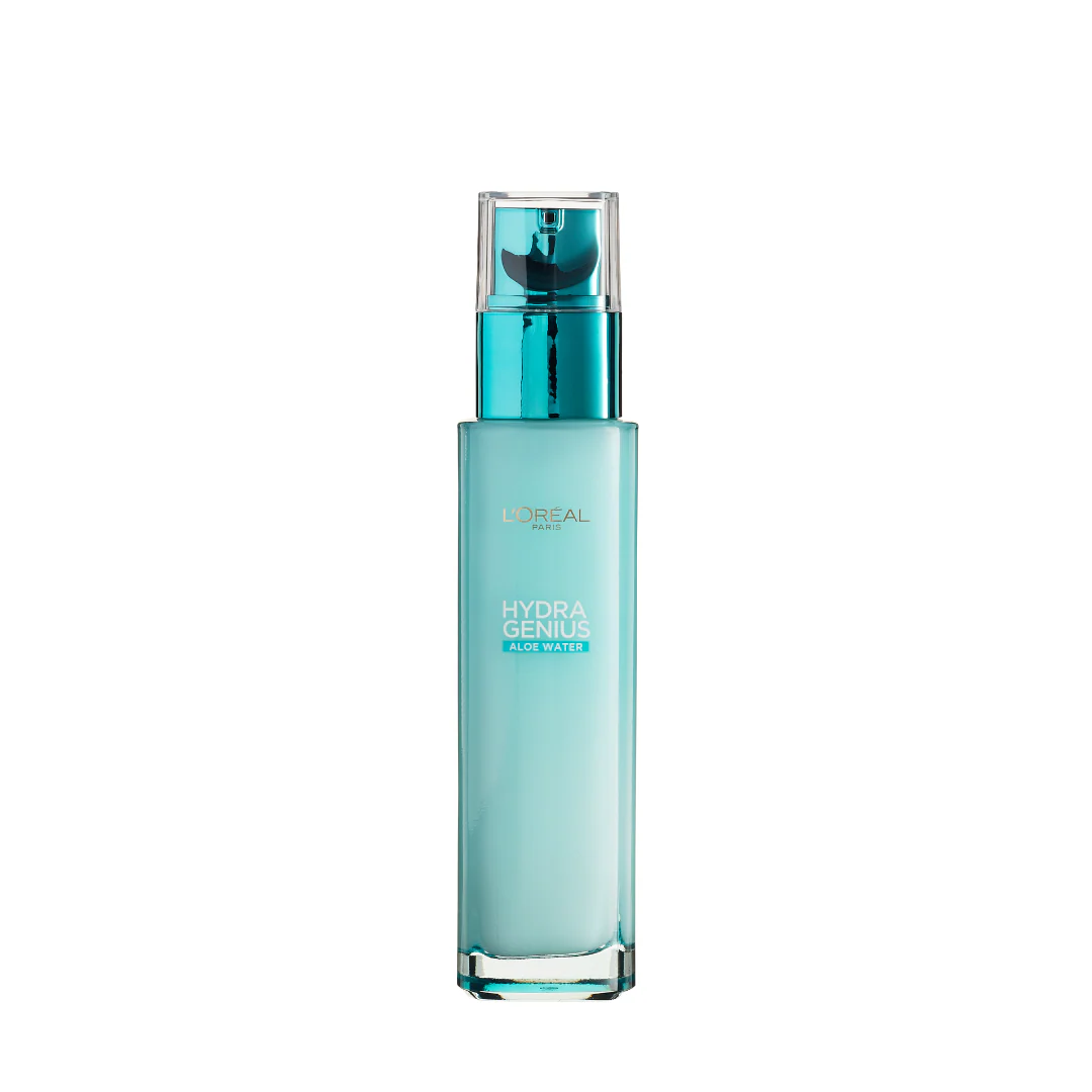 L'Oréal Paris Hydra Genius Aloe Water and Hyaluronic Acid 72H Liquid Moisturizer For Normal to Combination 70ml - Image 2