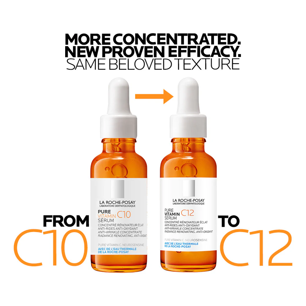 La Roche-Posay 12% Pure Vitamin C Anti-Aging Face Serum For All Skin Types 30ml - Image 6