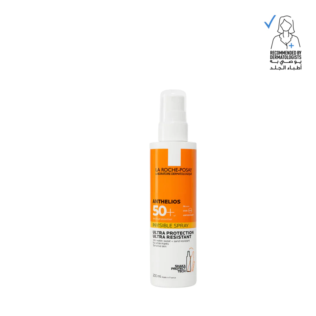 La Roche-Posay Anthelios Invisible Sunscreen Body Spray SPF50 + 200ml - Image 4